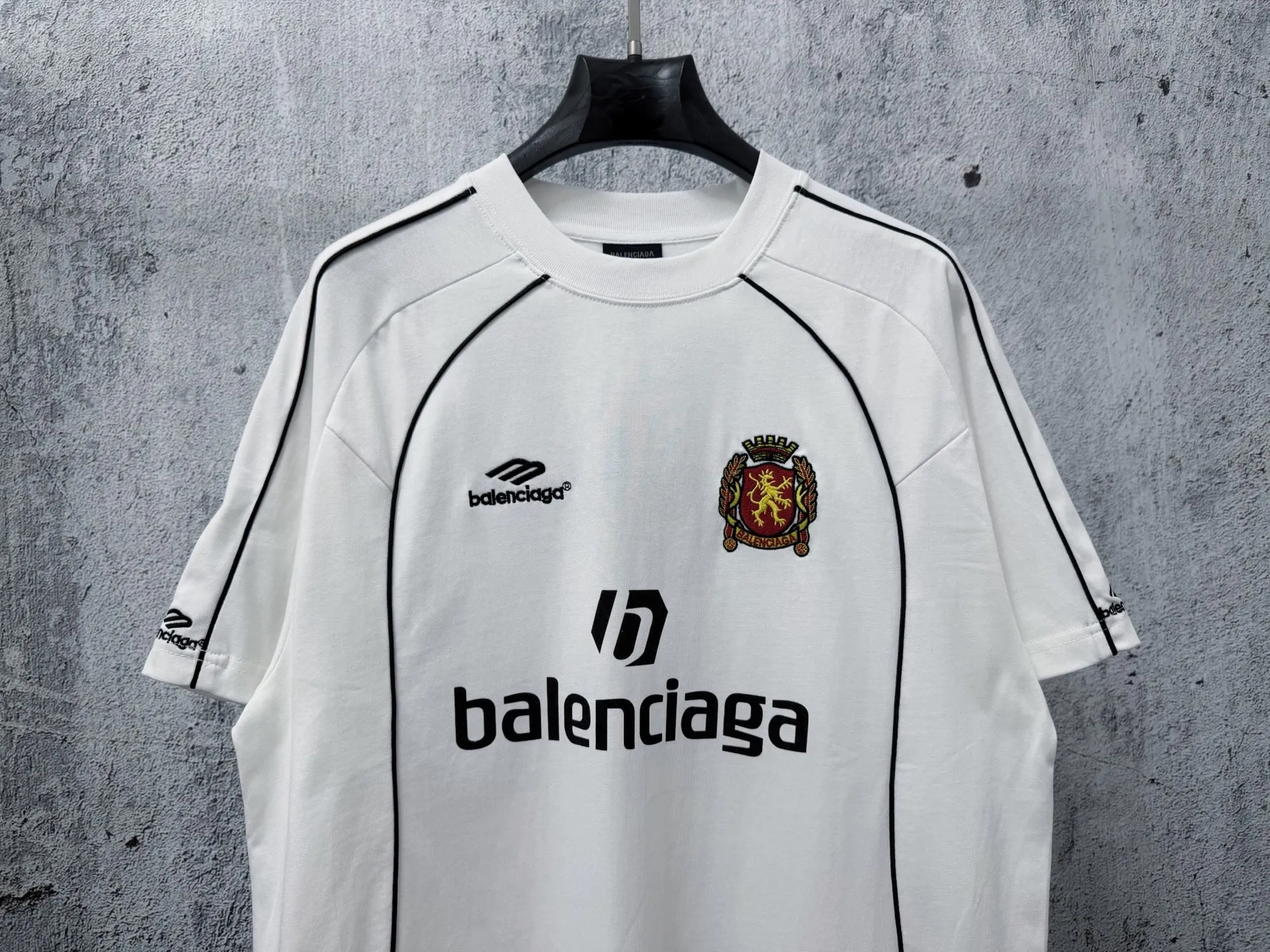【BALENCIAGA】 New Arrival 10 T 。 、Logo 280g Same Style ：White Size：XS L